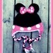 Girly Mouse Ears Hat In HOT PINK, Inspired By Minnie Mouse