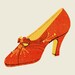 Red Shoe screen print
