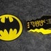 Batman Birthday Cupcake Wrappers