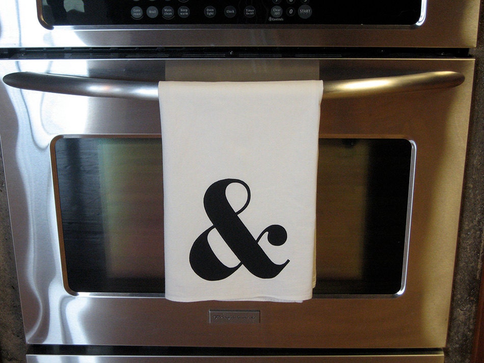 Ampersand Flour Sack Towel