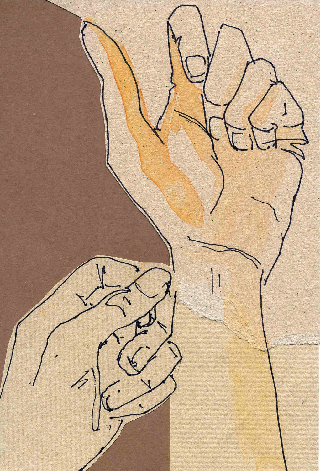 A5 PRINT - limited edition - The Hands series I
