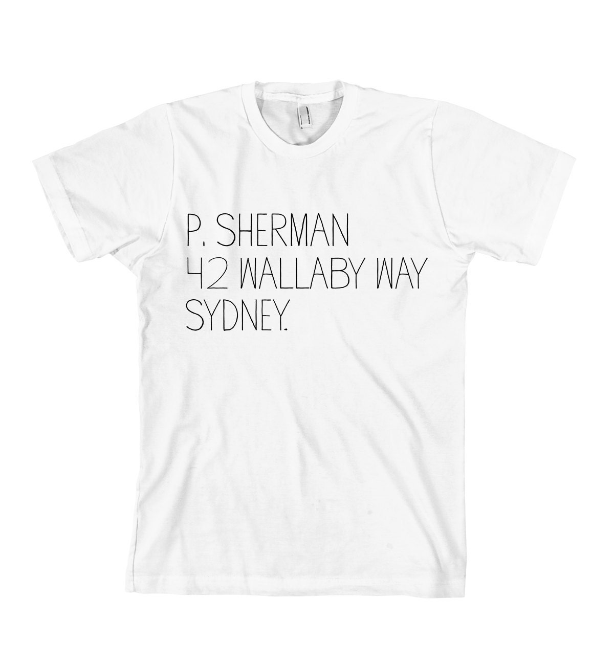 P. Sherman T-Shirt Finding Nemo - Limited Edition - American Apparel Unisex Sizes S, M, L, XL - Custom Color