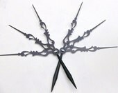Quill Hair Pick Set Steampunk Accessory