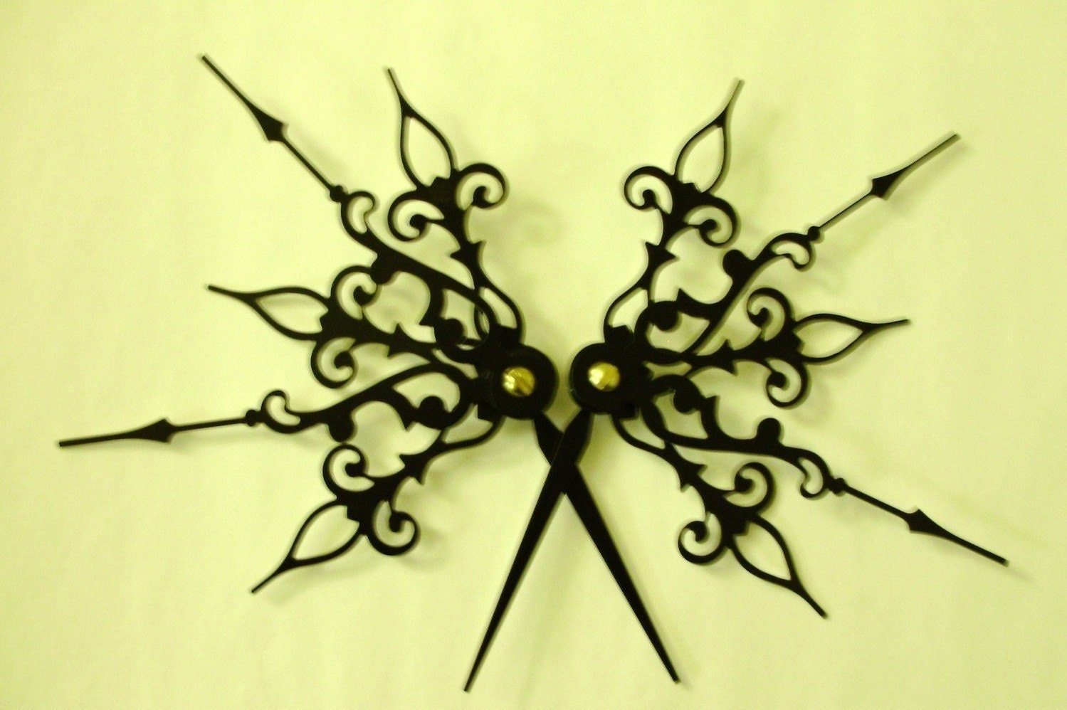 Noir Sunburst Hair Pick Set Steampunk Accessory
