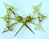 Moth Wings Hair Pick Set Steampunk Accessory