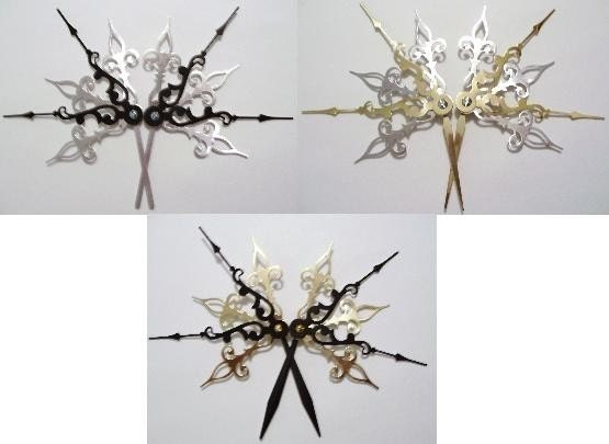 Sunburst Hair Pick Set Steampunk Accessory-Choose: Black, Gold, Mixed Colors