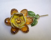 Vintage Flower Pin