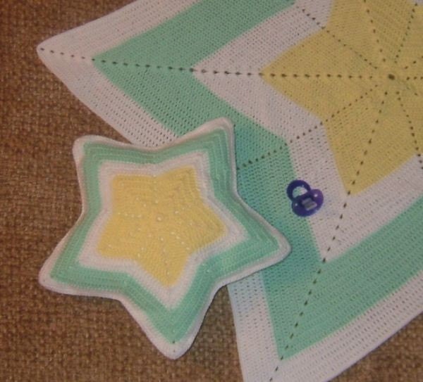 Star Gift Set: Blanket & Pillow -- Custom Made to Order
