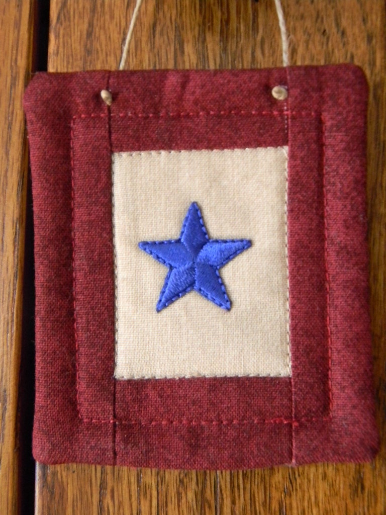 Blue Star Ornament