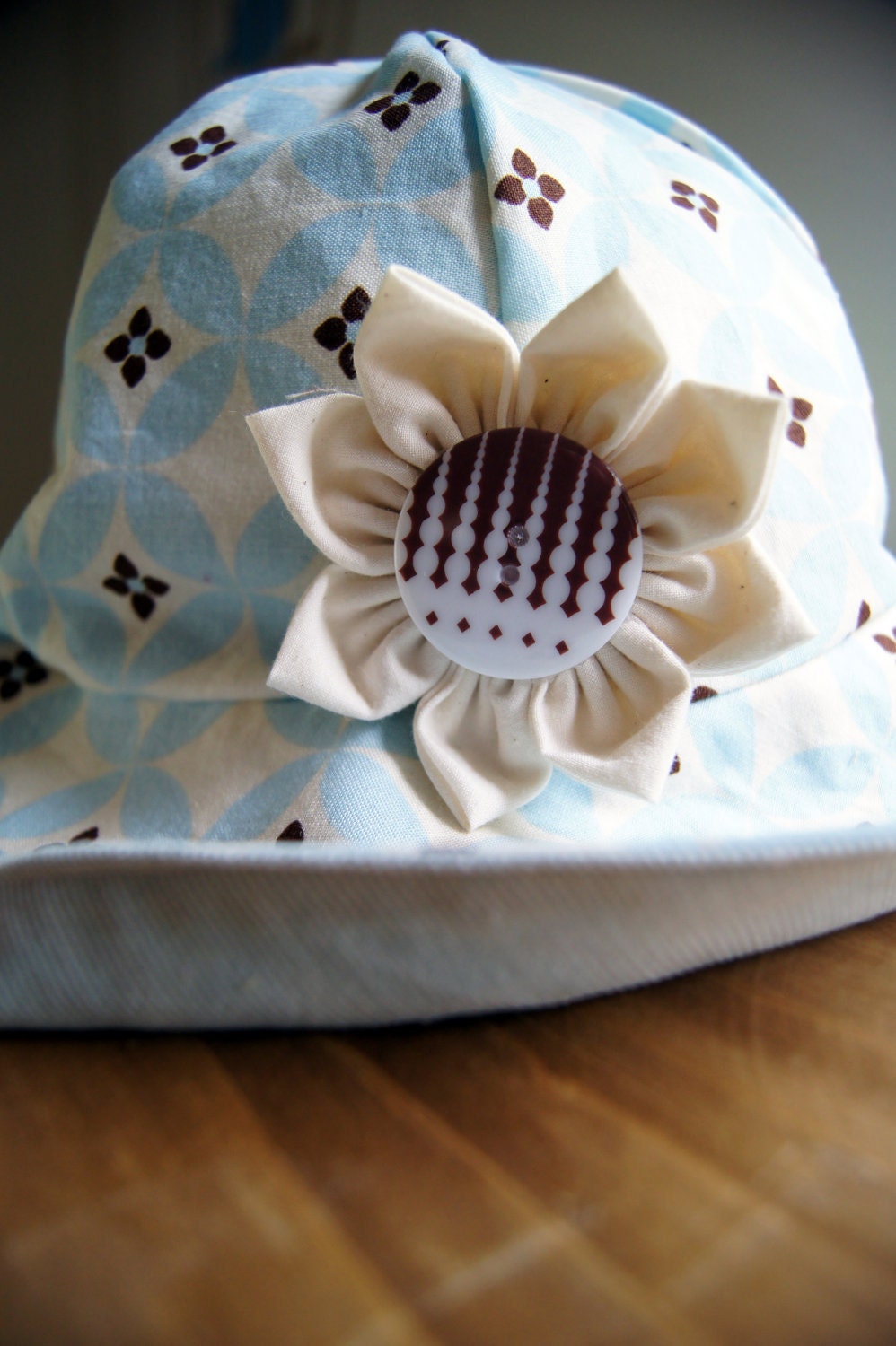 Reversible Sun Hat - Sky Blue Heaven