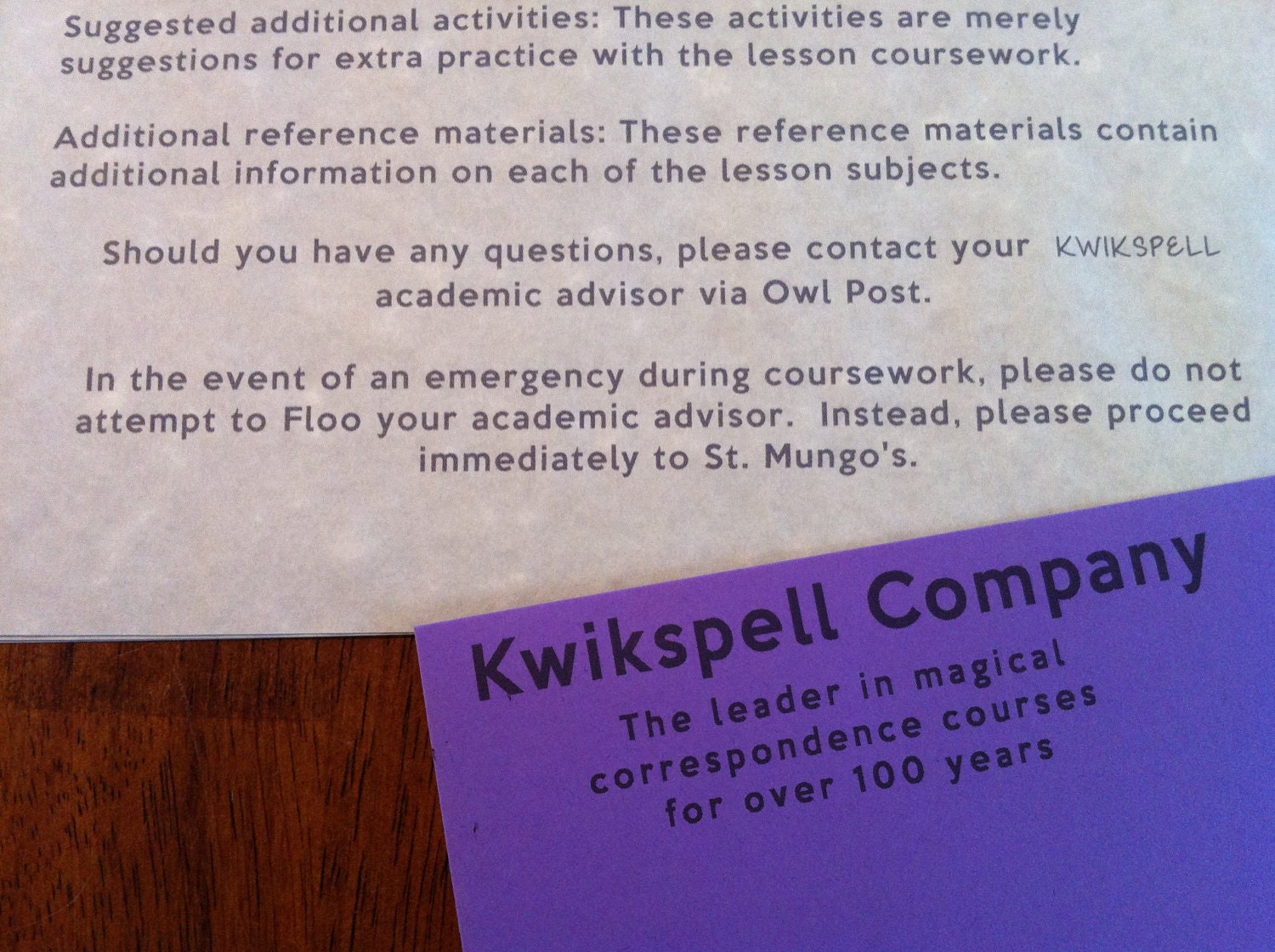 Kwikspell Course Level One (Does Not Includes Starter Wand) (MEGA SUMMER SALE was 15.00)