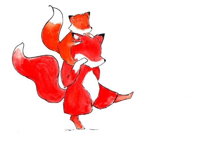 Foxy Back Ride 8x10 Archival Print