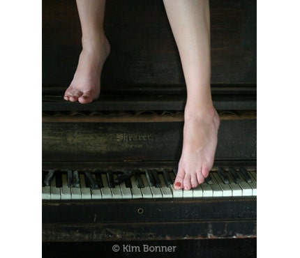 fine art photograph: dancing on the keys FREE SHIPPING