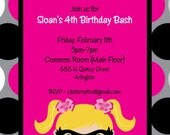 Girl Superhero Birthday Invitation Girl Superhero Invitations Printable or Printed Il_170x135