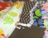 Sale: Fabric Scrap Pack small flat rate box stuffed