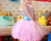Flower Girl Dress, Pink Tutu, Sewn tutus, chic tutus