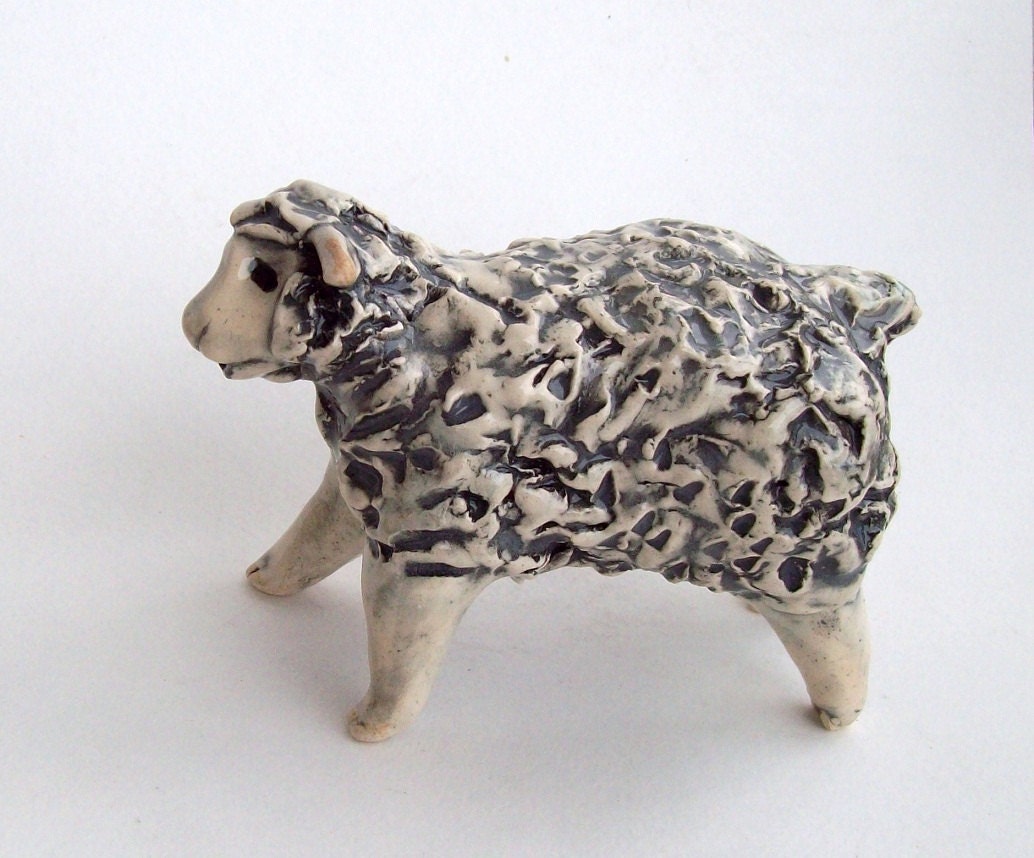 Sheep Handmade Ceramic Sculpture