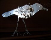 Steampunk Bird Sculpture 3-d