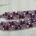 Purple Crystal Woven Bead Bracelet - Swarovski With Seed Beads