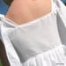 Girls White Eyelet Sundress with Double Ribbon Detail (sizes 12M to 9/10)