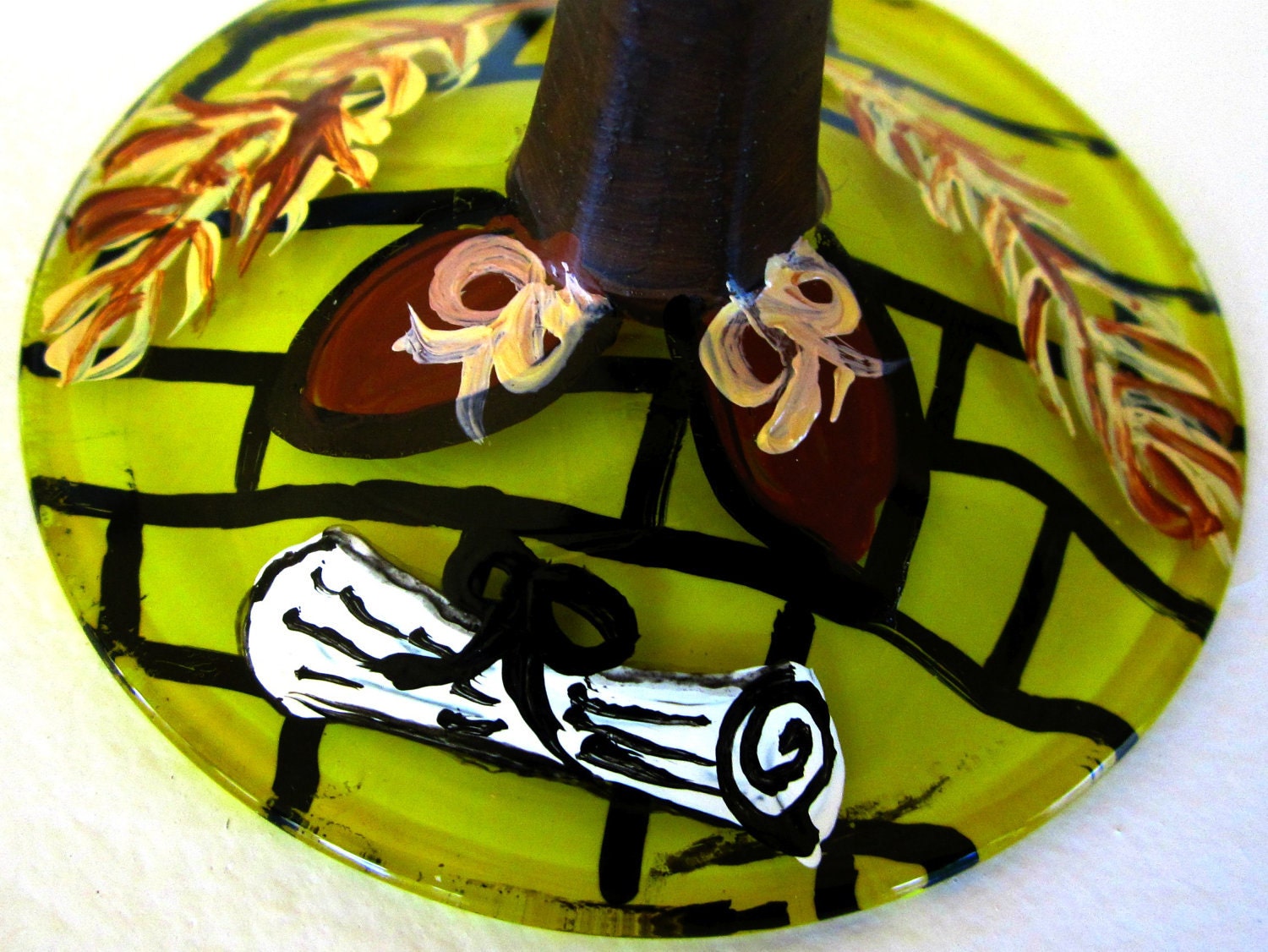 Wizard of Oz Wine Glasses of Dorothy, The Scarecrow, The Cowardly Lion, The Tin Man, Glenda, and the Wicked Witch of the West