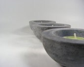 Bowl Tea Light Candle Holder  - set of 3