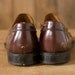 Vintage Florsheim Brown Leather Tassel Loafers