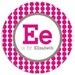 Personalized Melamine Plate (Custom with Name, Initials and Colors)
