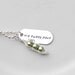 Mama's Sweet Peas in a Pod Personalized Necklace