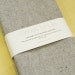 Organic Cloth Napkins: Organic Cotton/Recycled Hemp Napkins in Gray and White, Set of 4