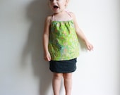 30 minute summer halter top / pdf sewing pattern sz 12m to 14/16