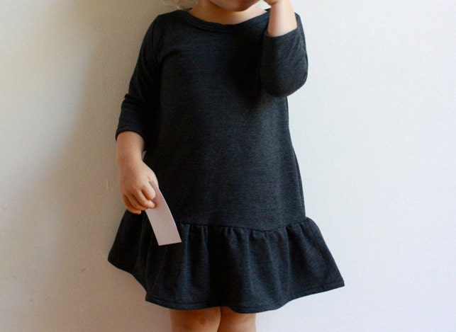 city dress / pdf sewing pattern / toddler 12m to girls 10/12