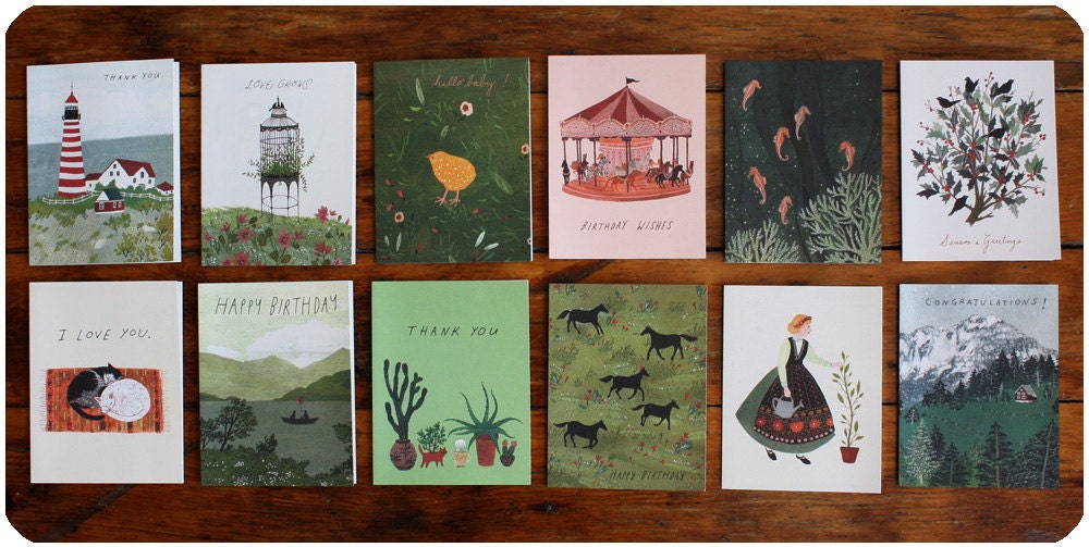 light house card