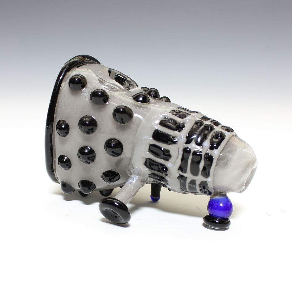 Glass Pipe - EXTERMINATE - Hedcraft Glassworks-