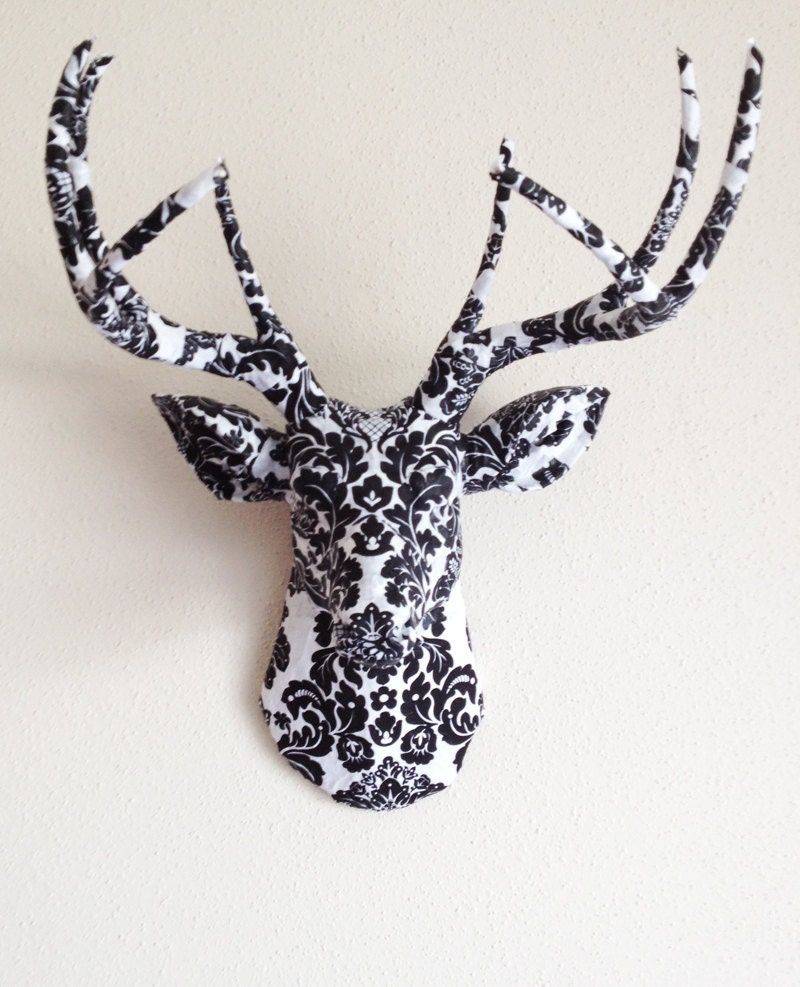 Damask Deer Head Wall Mount
