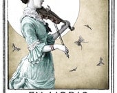 Lizette The Night Fiddler Bookplates (Personalized or Blank)
