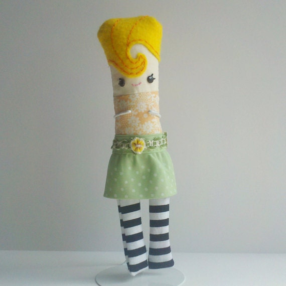 Blonde Kawaii Rag Doll