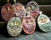 motley owl  - simple truths pendant - MADE TO ORDER