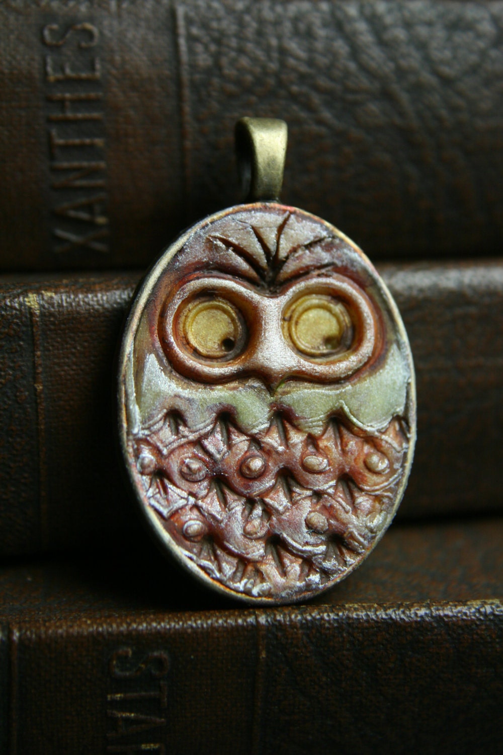 woodsy owl - simple truths pendant - MADE TO ORDER