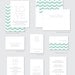 Minima - Flat or Letterpress Wedding Invitation - Deposit to get Started