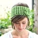 PDF Pattern for Crochet Earwarmer Headwrap and Flower with Permission to Sell What You Make