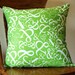 Organic cotton Ampersand typography cushion cover pillow