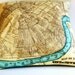 NEW ORLEANS map cushion cover, map pillow cover, 16inch, 41cm , organic cotton