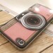 iPhone 5 / 4S / 4 Vintage Camera Case Design Vinyl Decal Skin