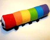 Rainbow Caterpillar Plushie