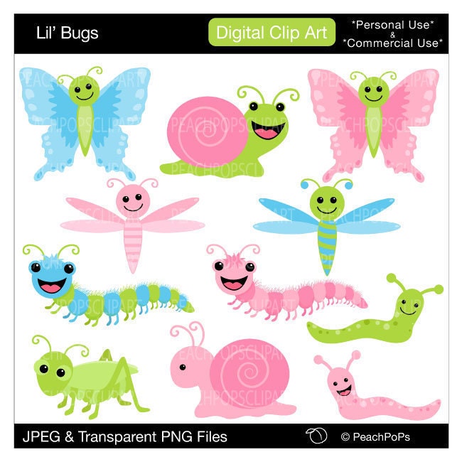 clipart of bugs