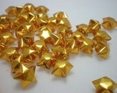 100 Sparkling Gold Origami Lucky Stars - custom order available