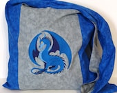 Blue Dragon Magical Monk Bag