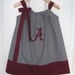 University of Alabama Pillowcase Dress
