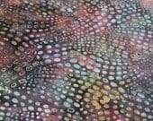 LAST ONE Smooth Pebble Batik Gypsy Wrap, size M  - dread wrap, yoga headband, hair wrap, head scarf
